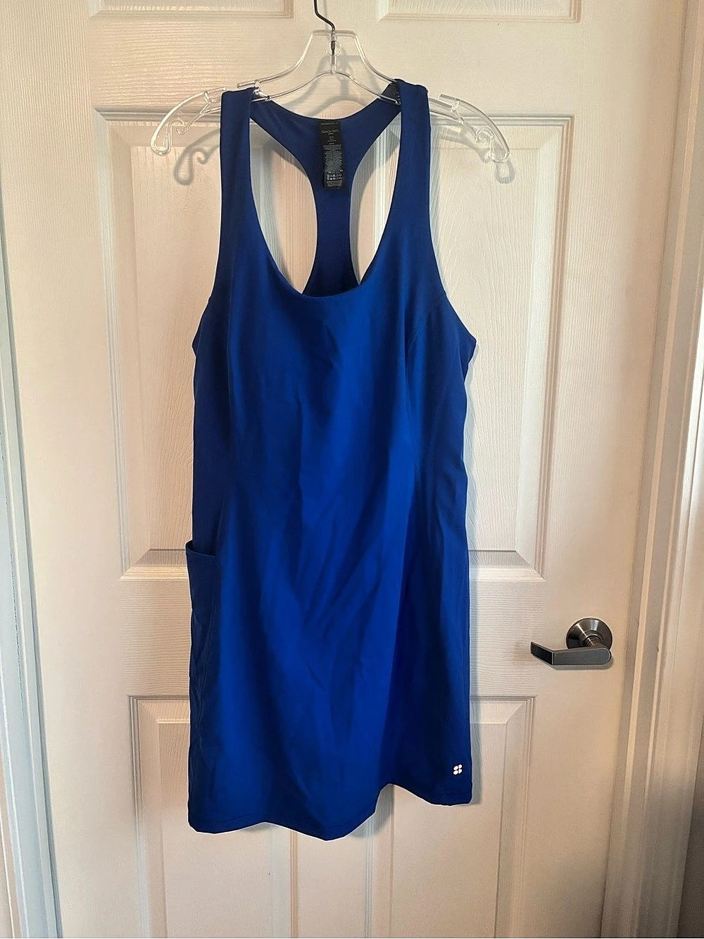 Sweaty Betty Blue Athletic Tank dress with shorts